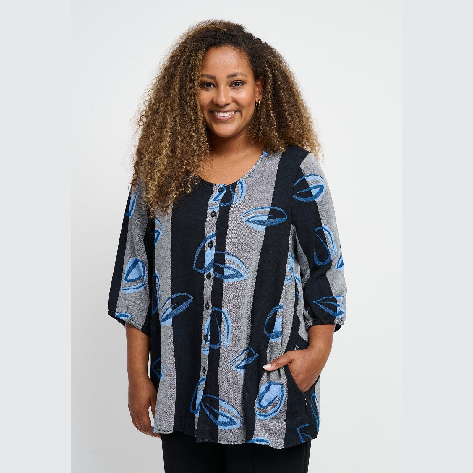 Pont Neuf PNThorid Bluser 5750 sapphire blue