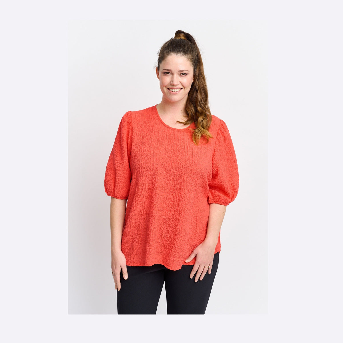 Pont Neuf PNTrud Bluser 055 Coral red