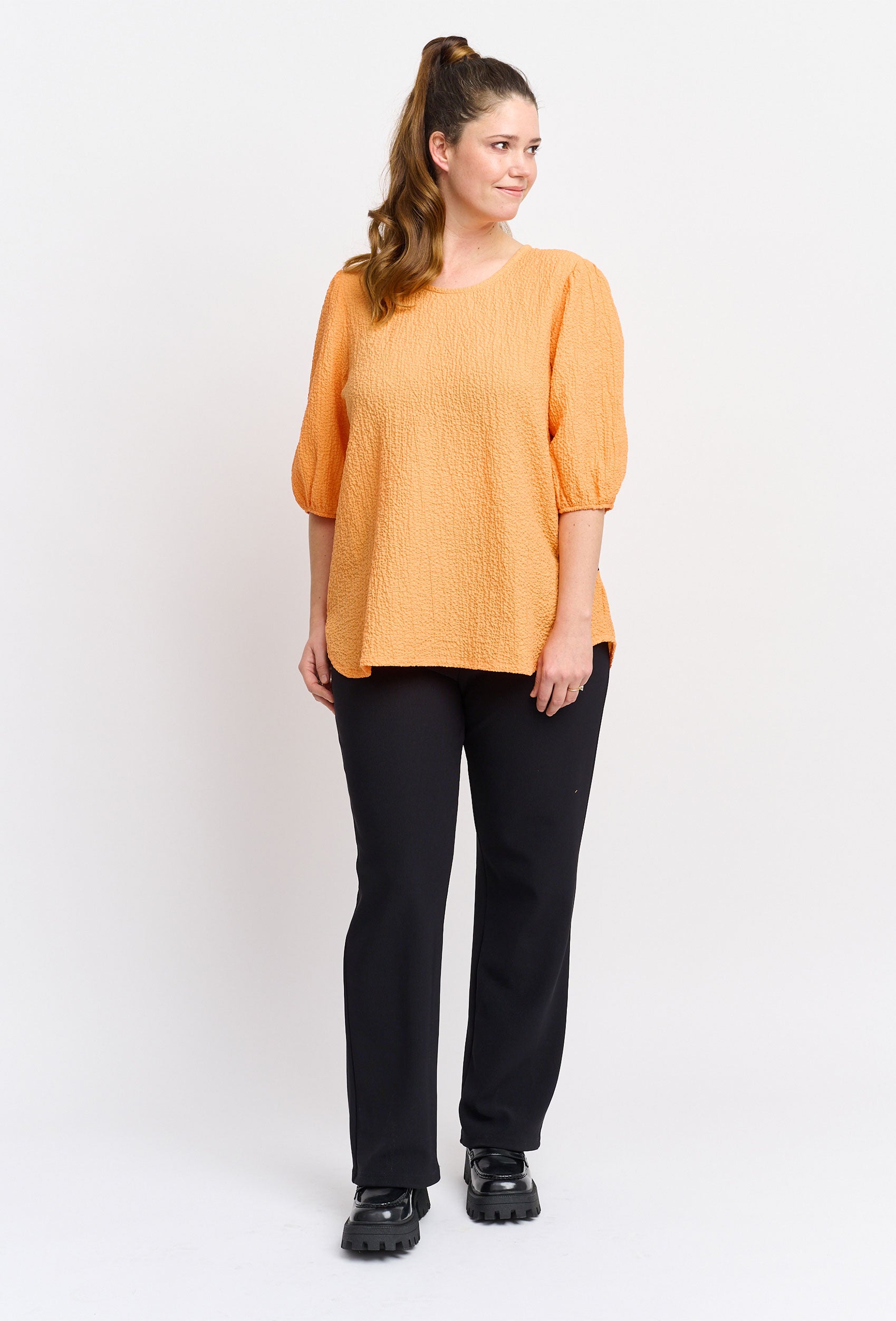 Pont Neuf PNTrud Bluser 242 Sunny Orange