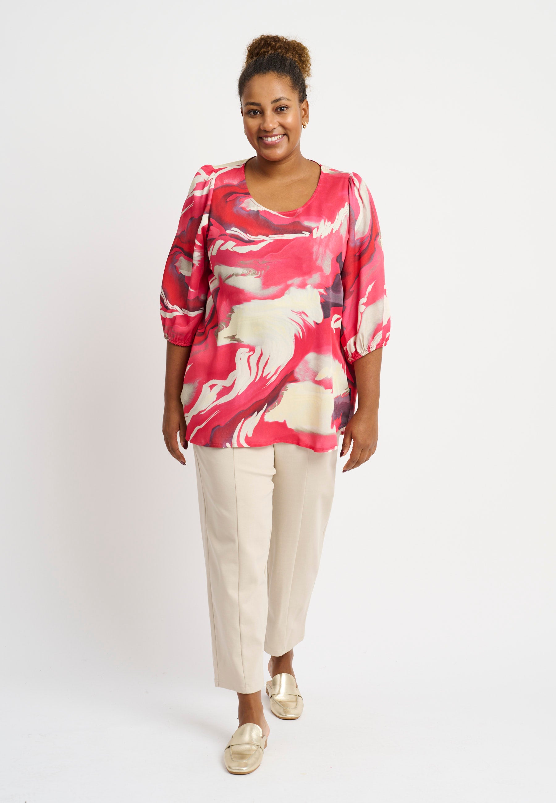 Pont Neuf PNTrud Bluser 6500 PINK