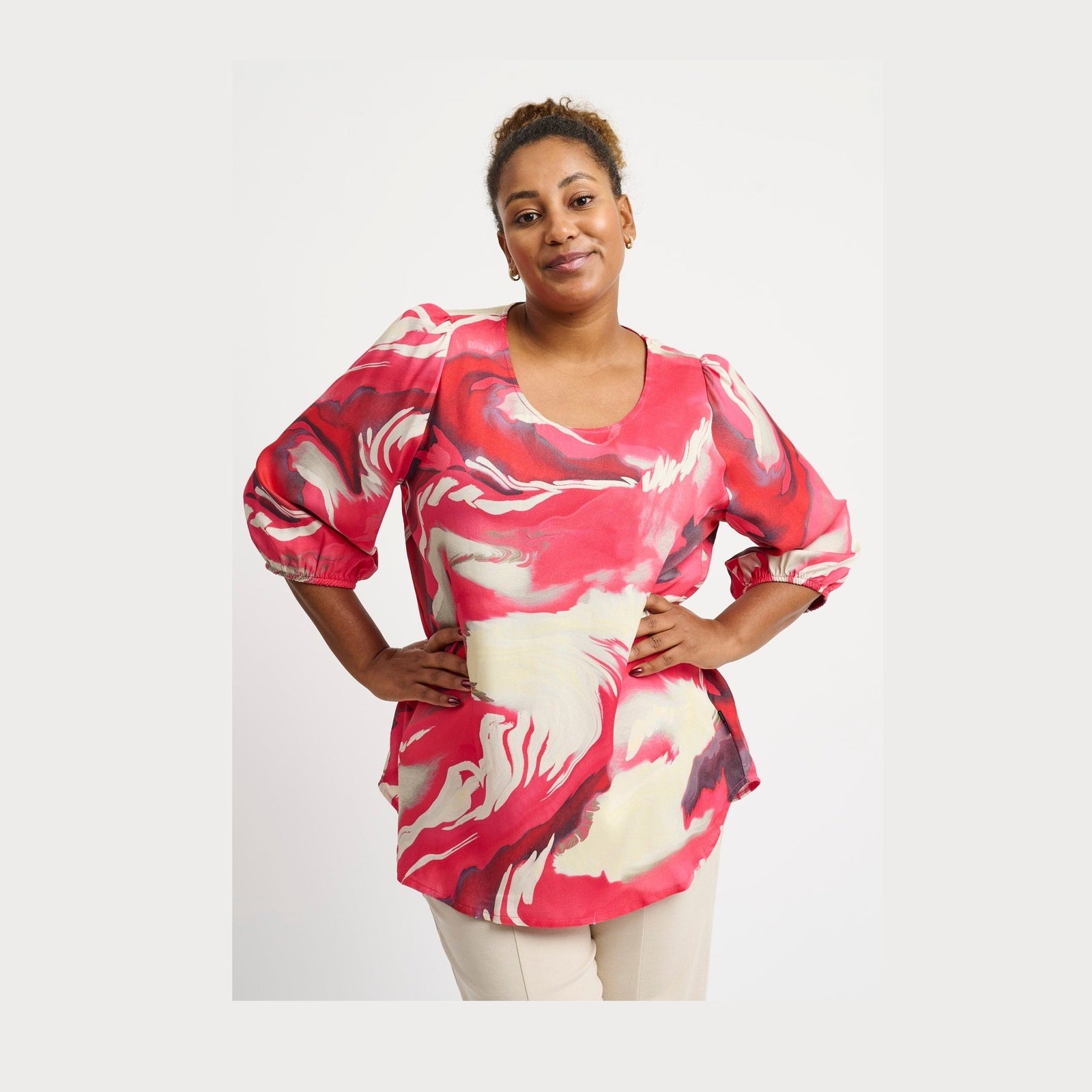 Pont Neuf PNTrud Bluser 6500 PINK