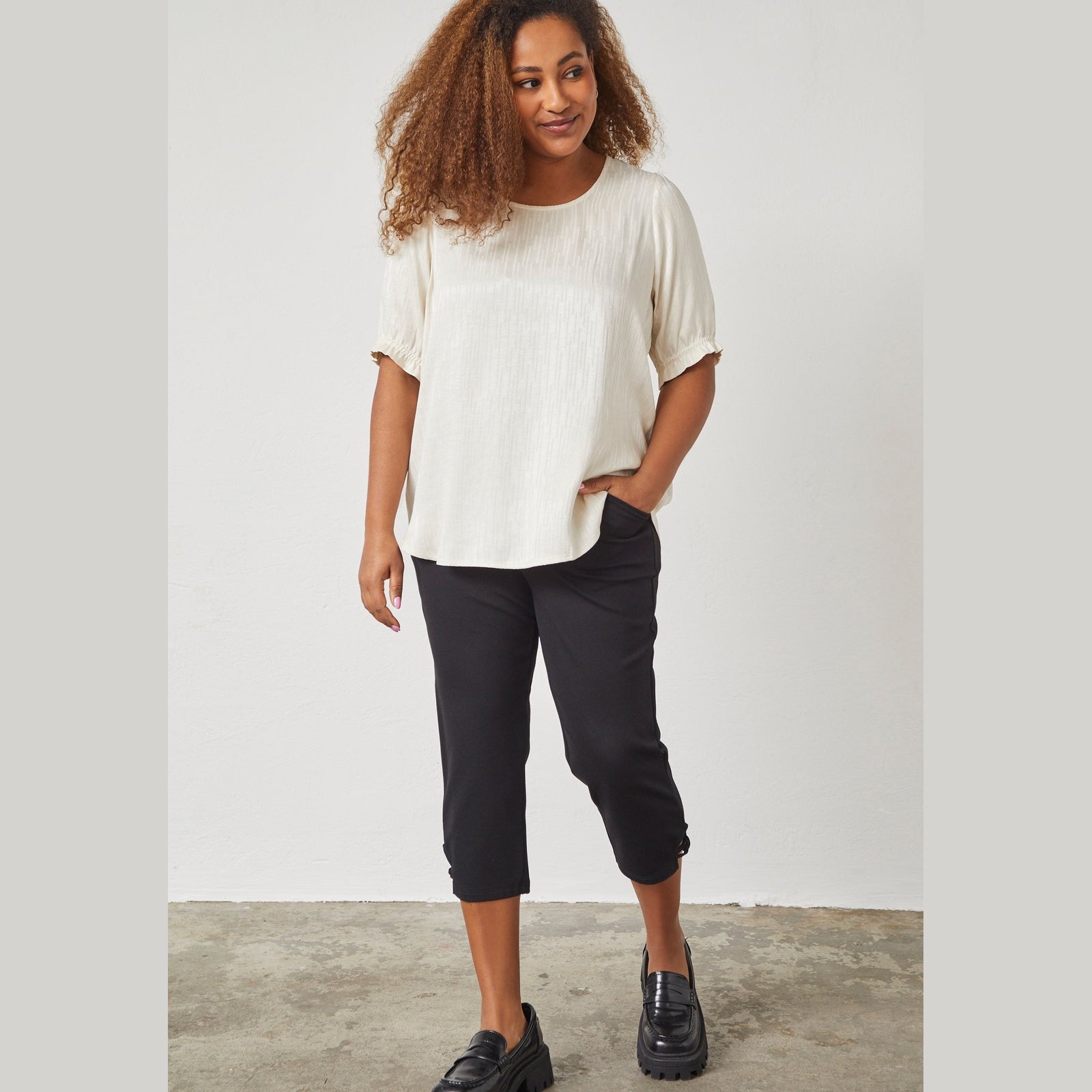 Pont Neuf PNTudi Bluser 1024 Cream