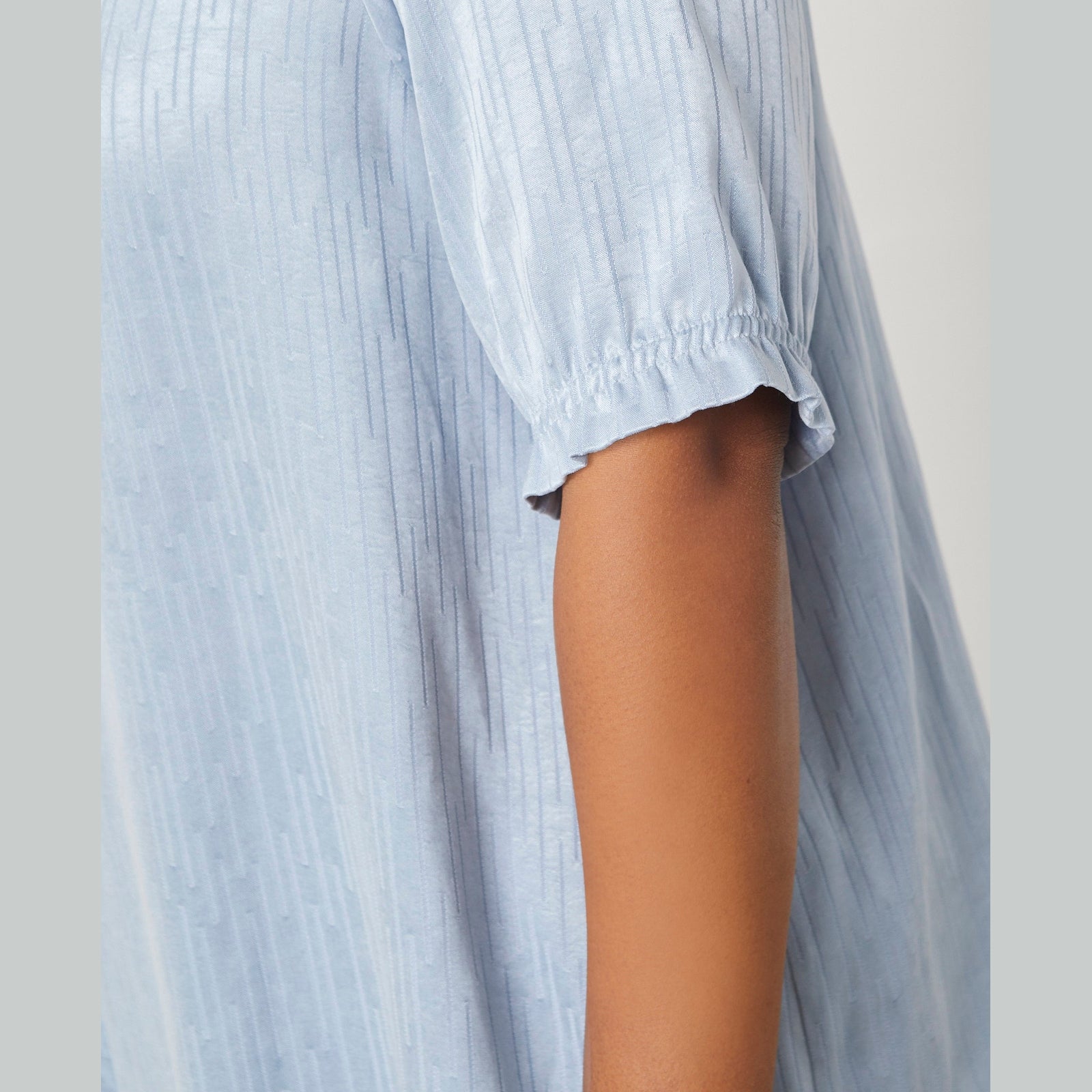 Pont Neuf PNTudi Bluser 5250 Soft Blue