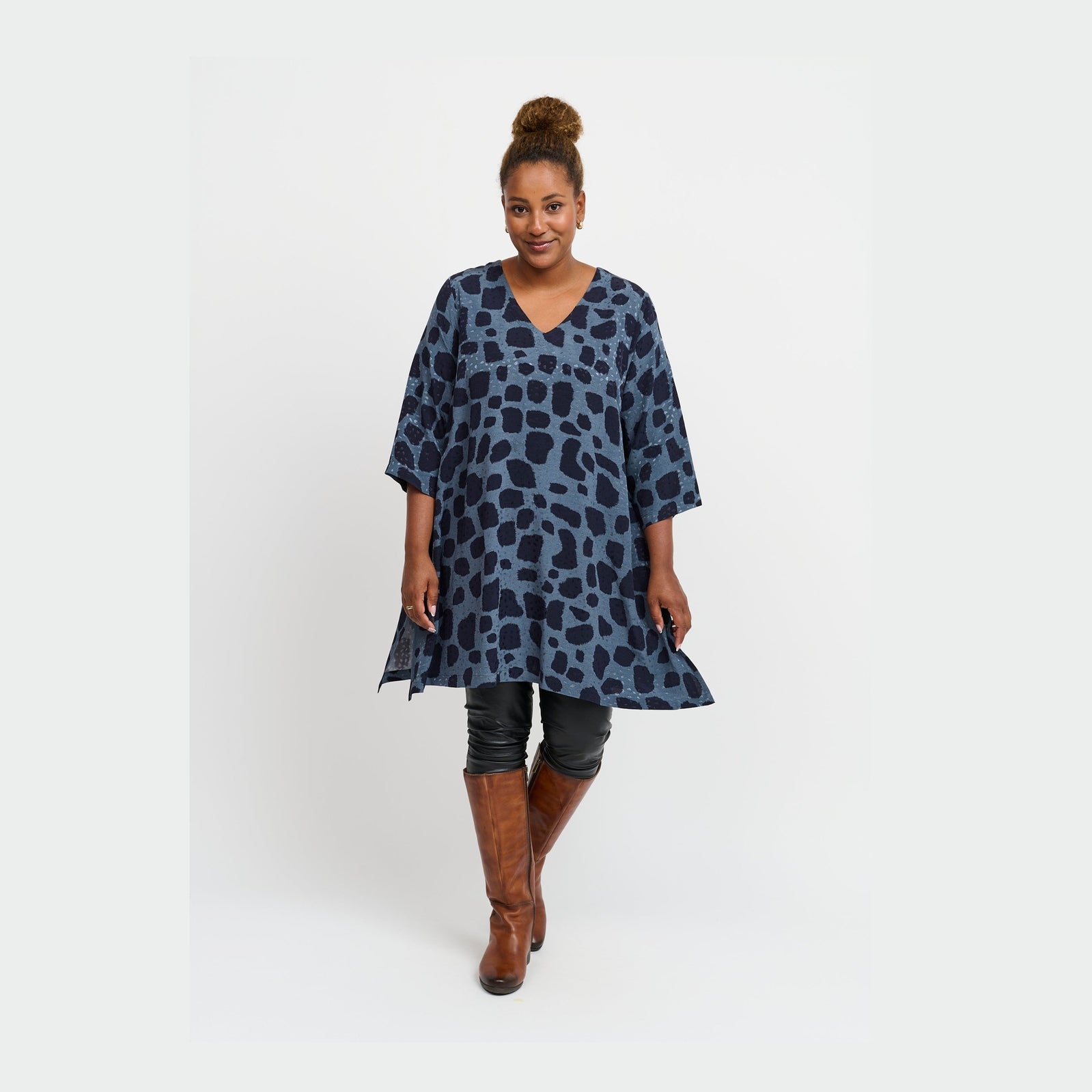 Pont Neuf PNTulia Tunikaer 5555 Steel Blue