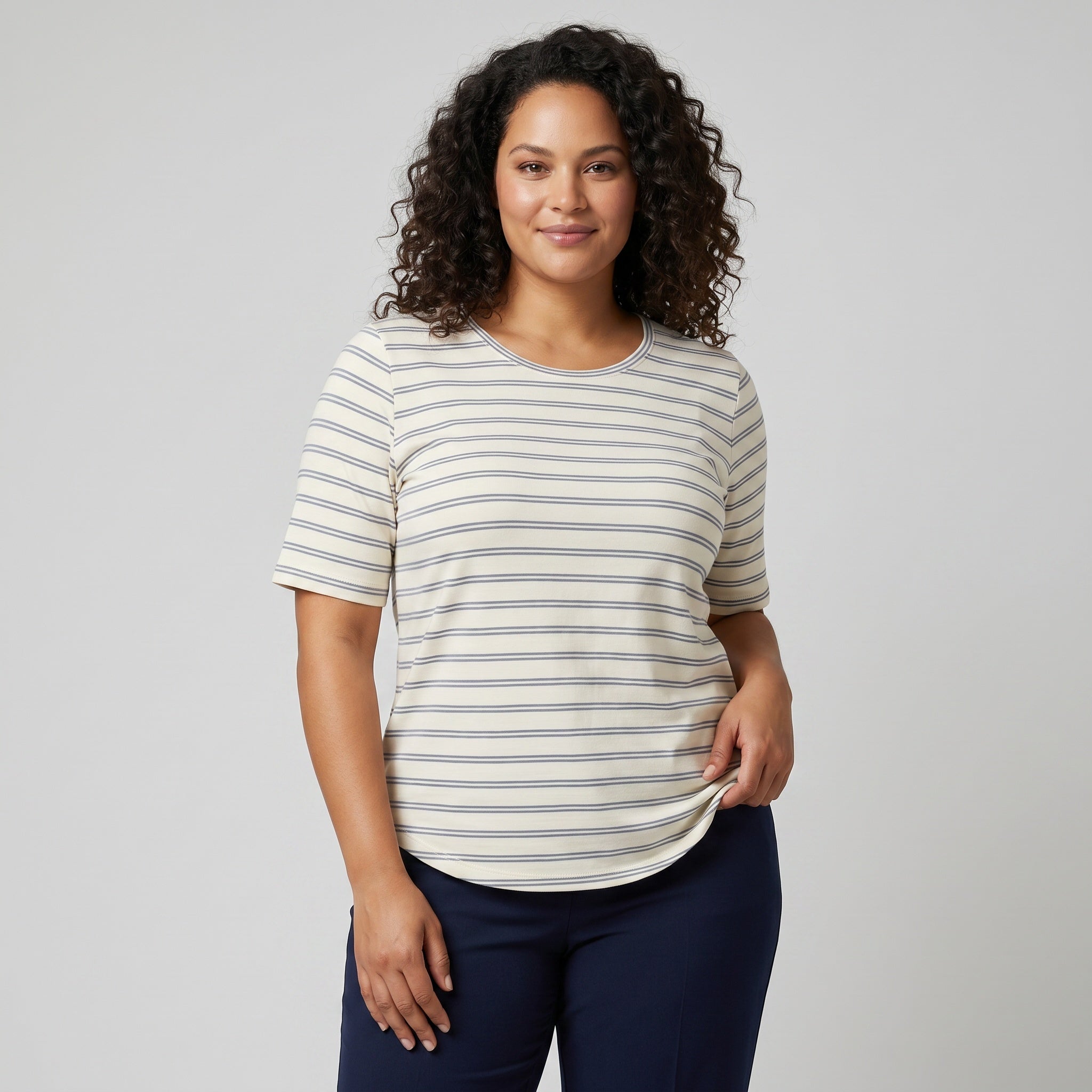 Pont Neuf PNTulla T-Shirt 5501 DENIM BLUE