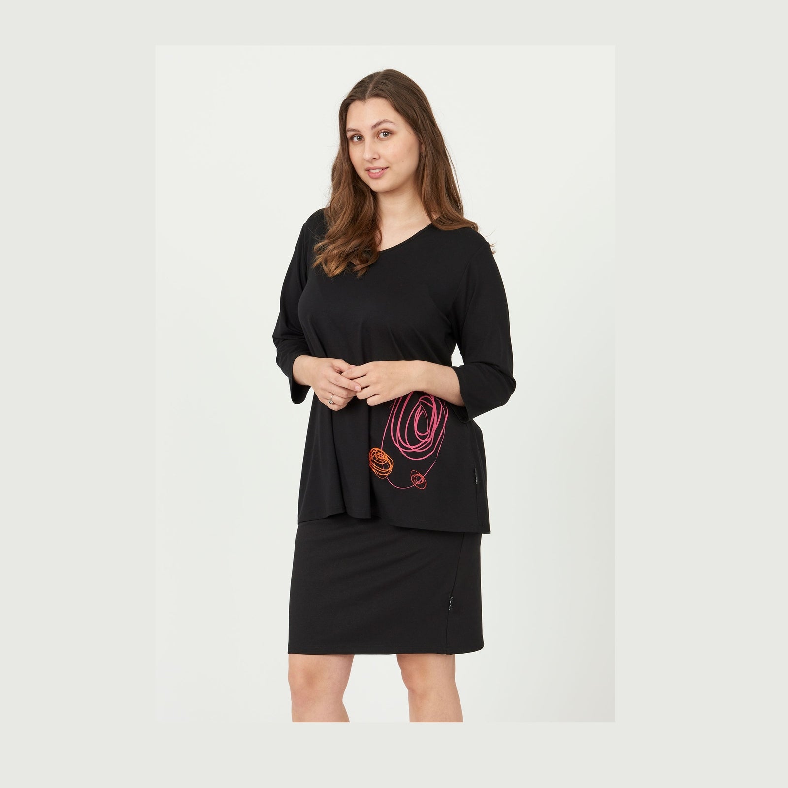 Pont Neuf PNTulle Bluser 999 Black
