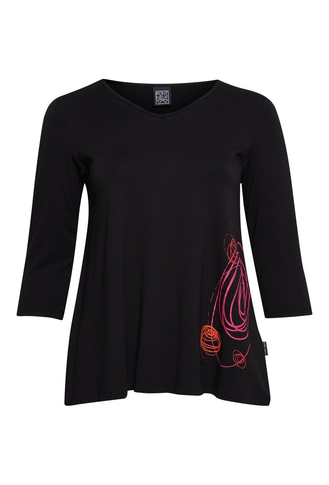 Pont Neuf PNTulle Bluser 999 Black