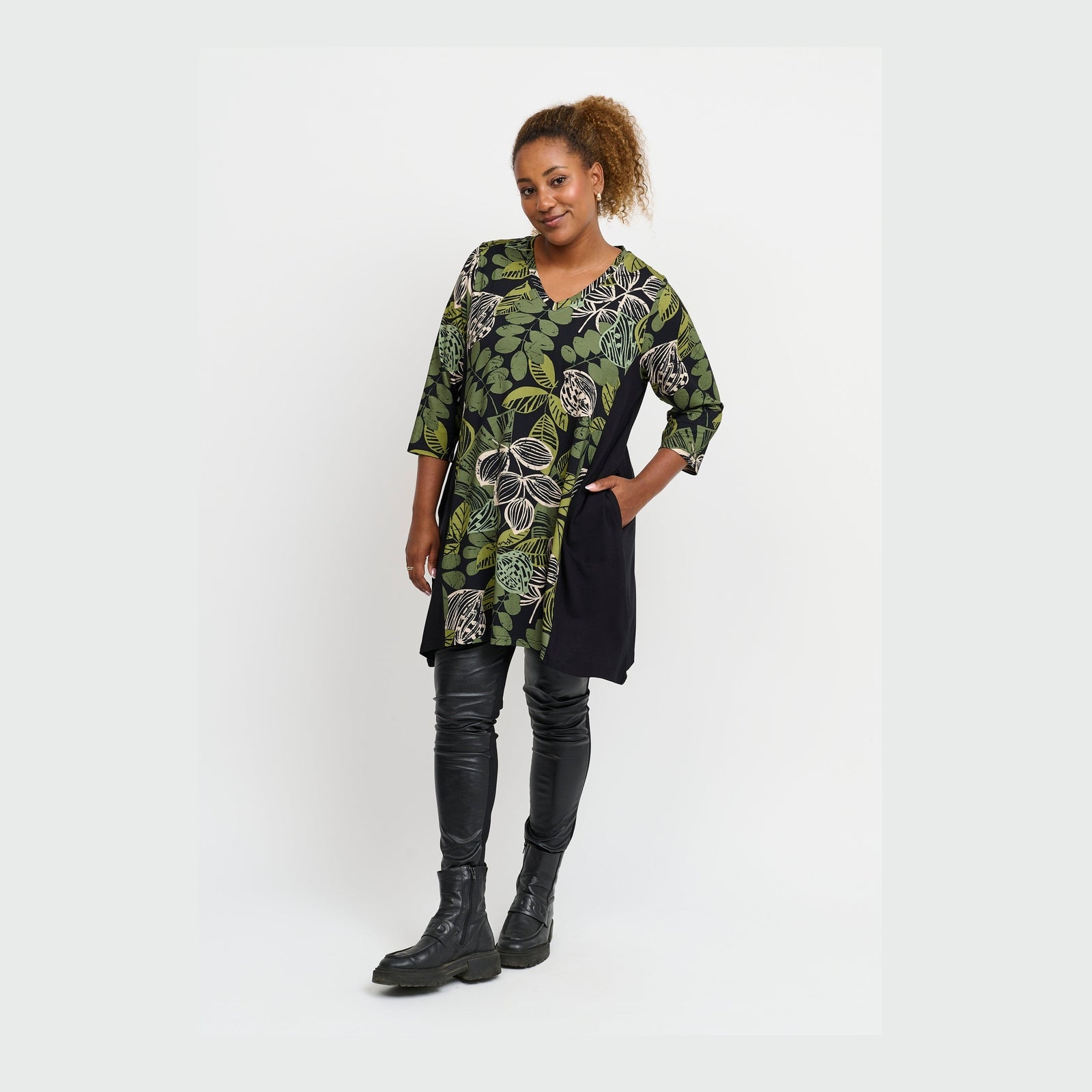 Pont Neuf PNTusja Tunikaer 3620 Forest Green