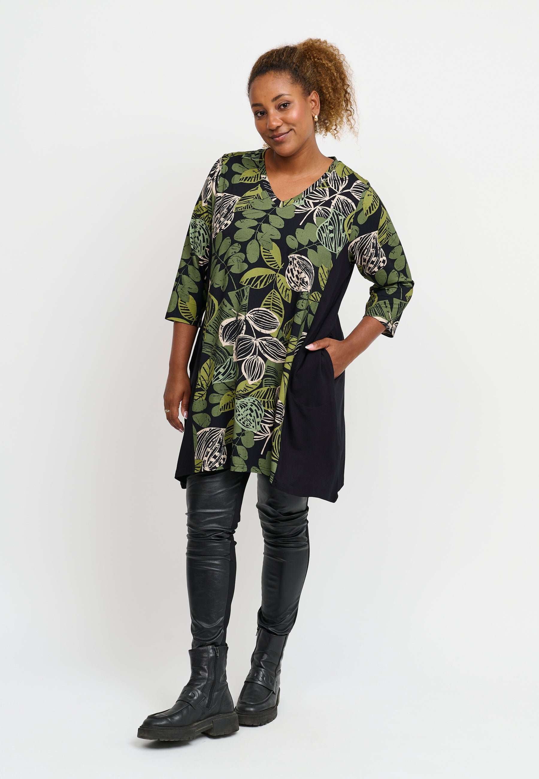 Pont Neuf PNTusja Tunikaer 3620 Forest Green