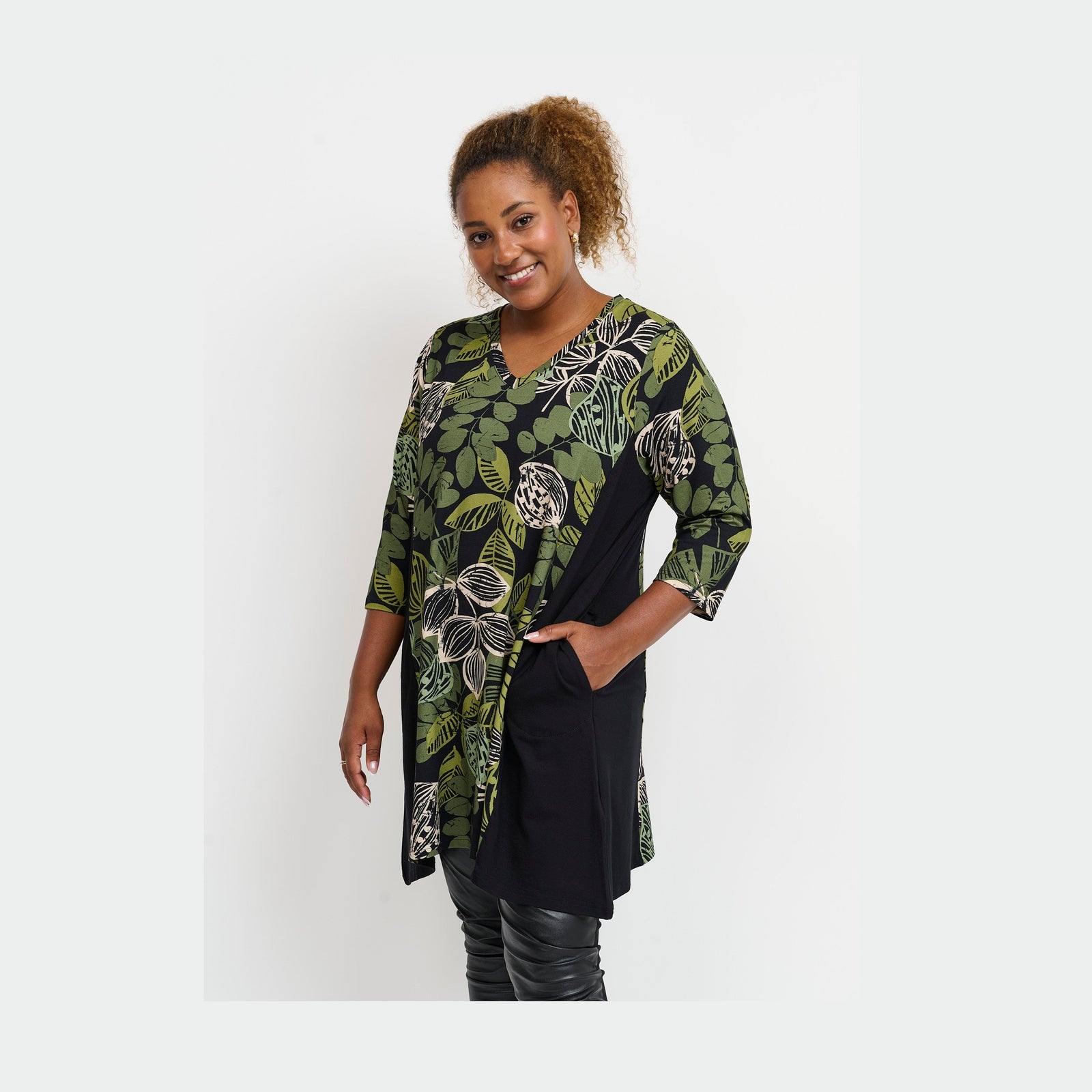 Pont Neuf PNTusja Tunikaer 3620 Forest Green