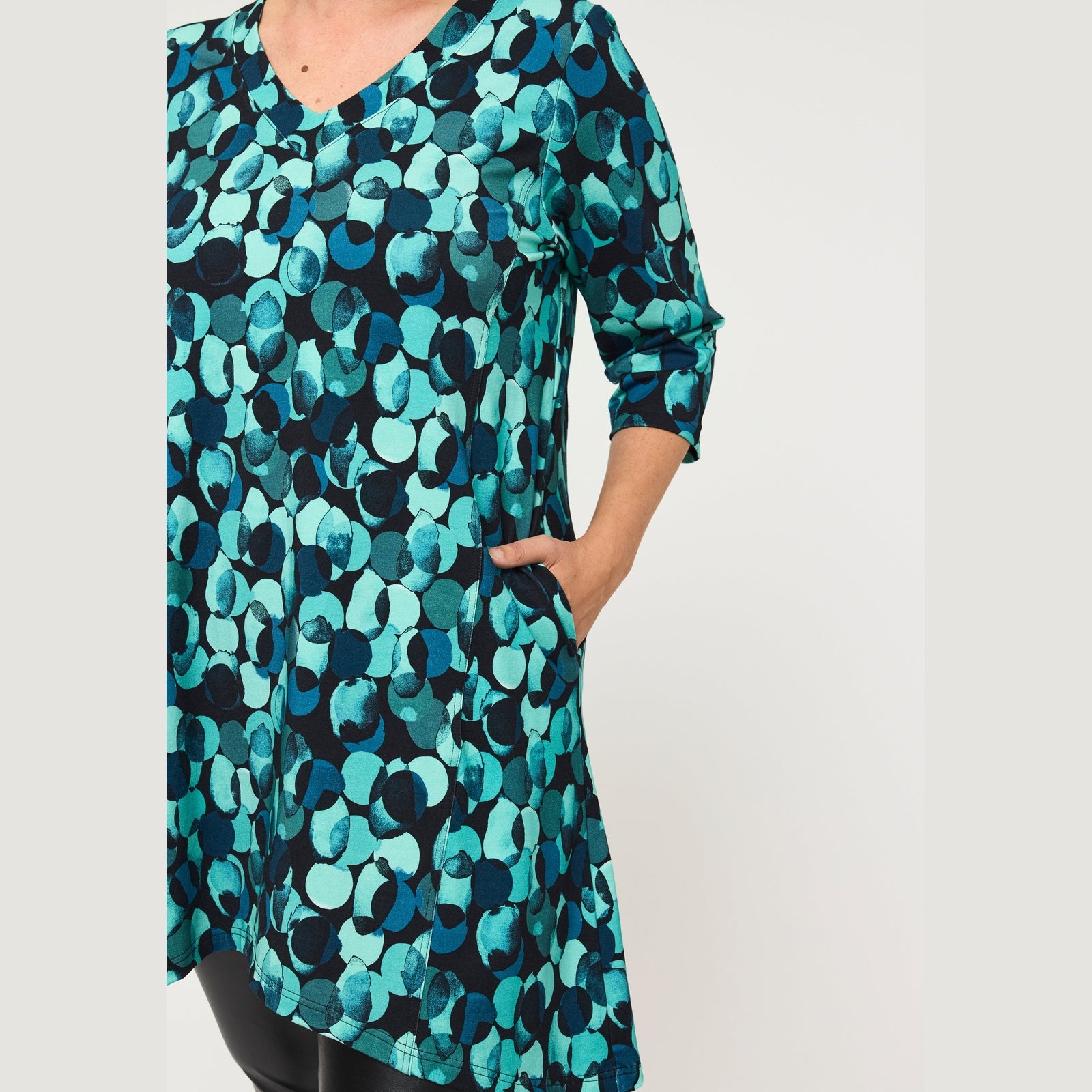 Pont Neuf PNTusja Tunikaer 5052 Petrol Blue