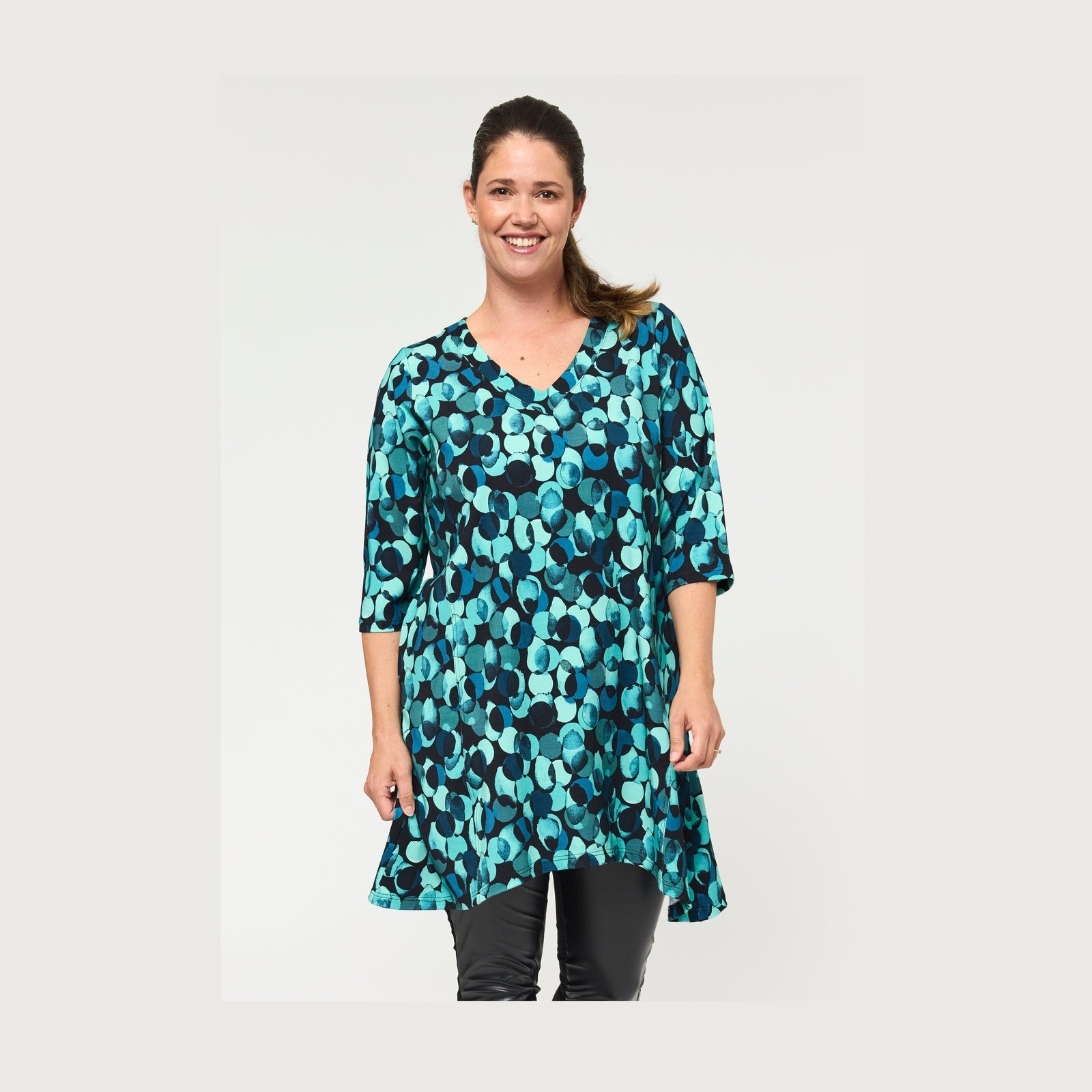 Pont Neuf PNTusja Tunikaer 5052 Petrol Blue