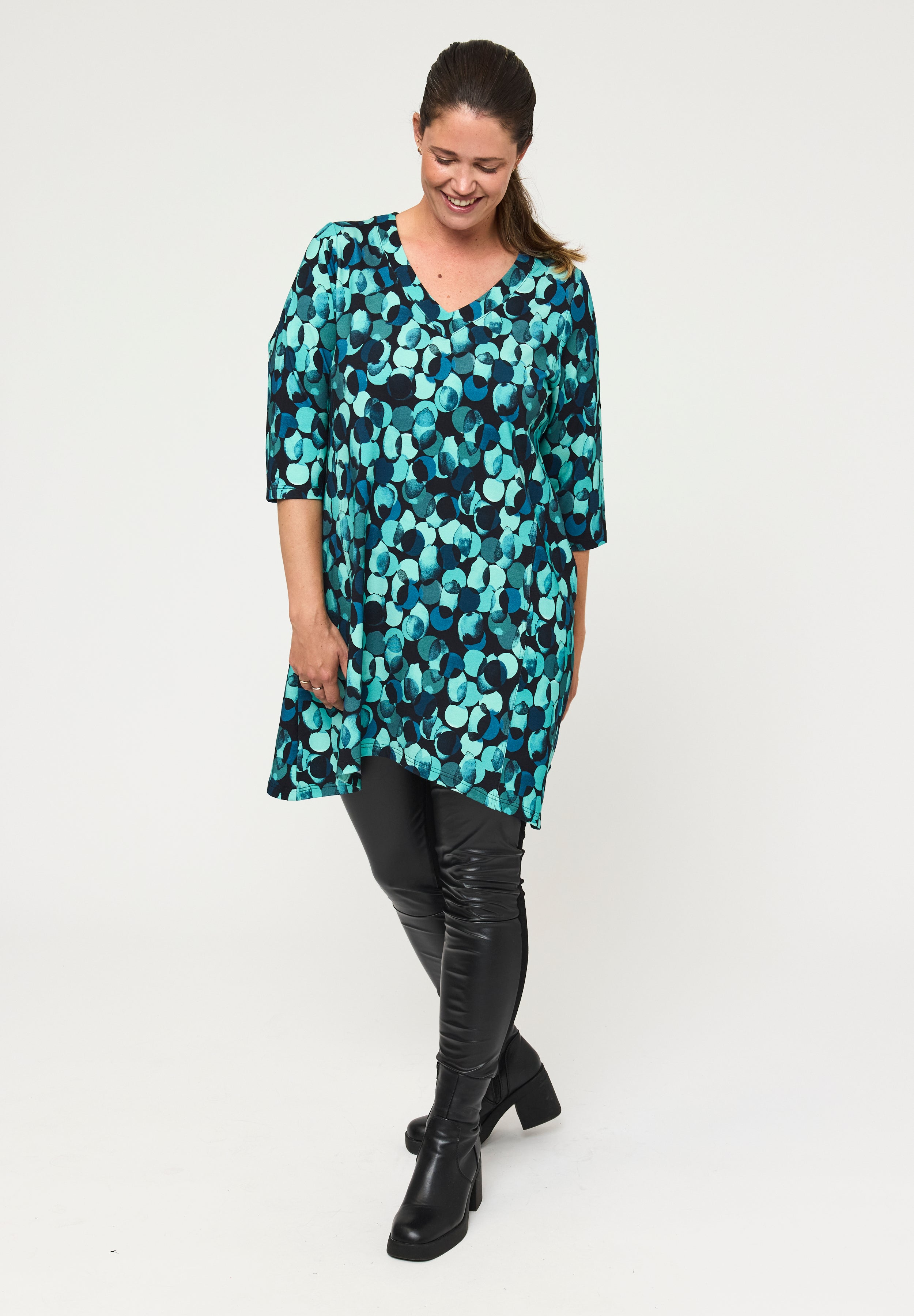 Pont Neuf PNTusja Tunikaer 5052 Petrol Blue