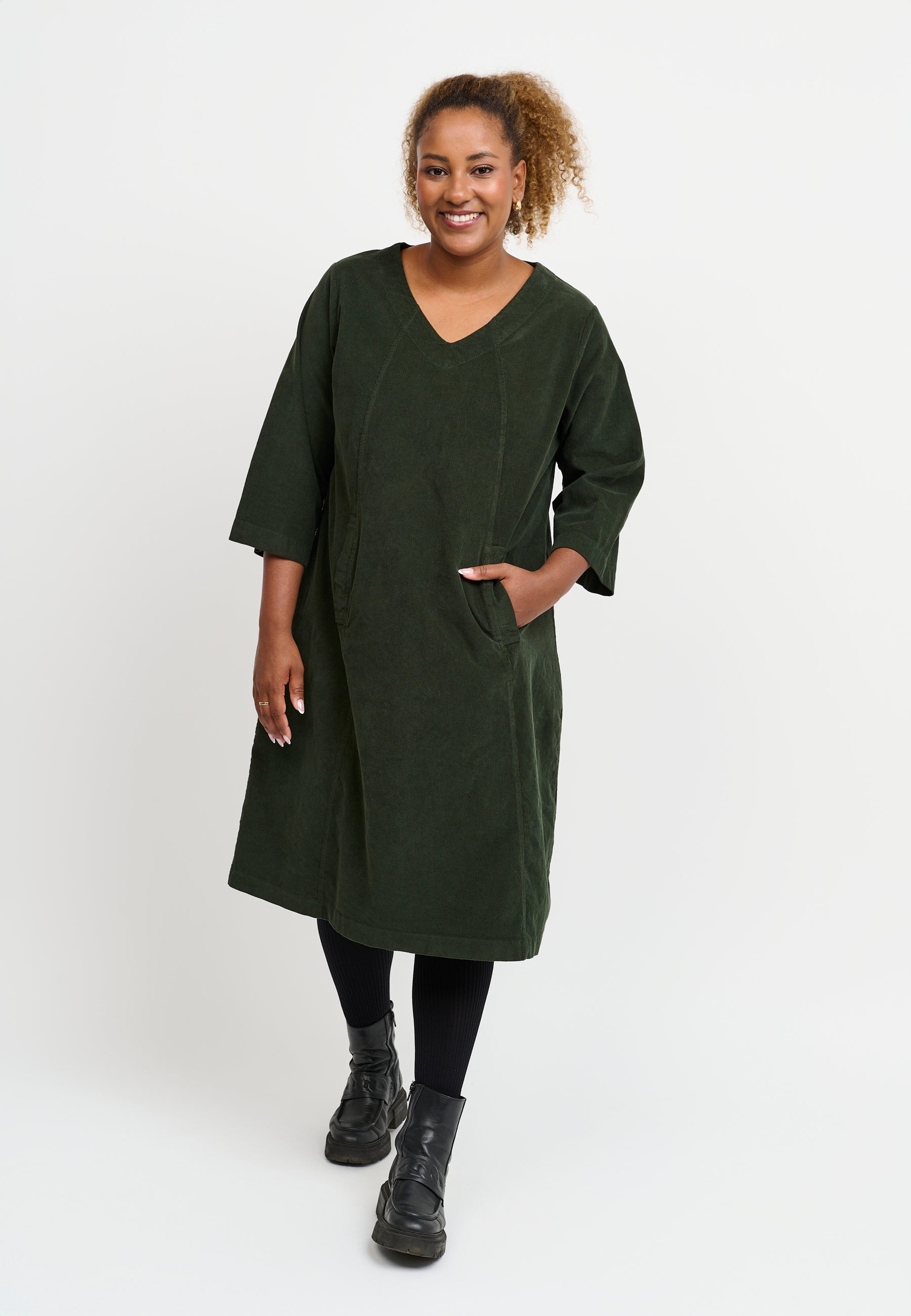 Pont Neuf PNUlrica Kjoler 3899 Dark forest green