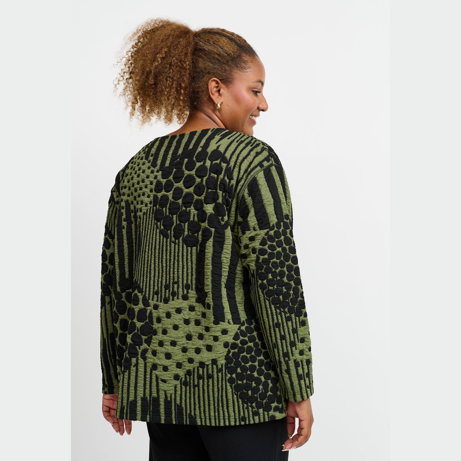 Pont Neuf PNValina Bluser 3620 Forest Green