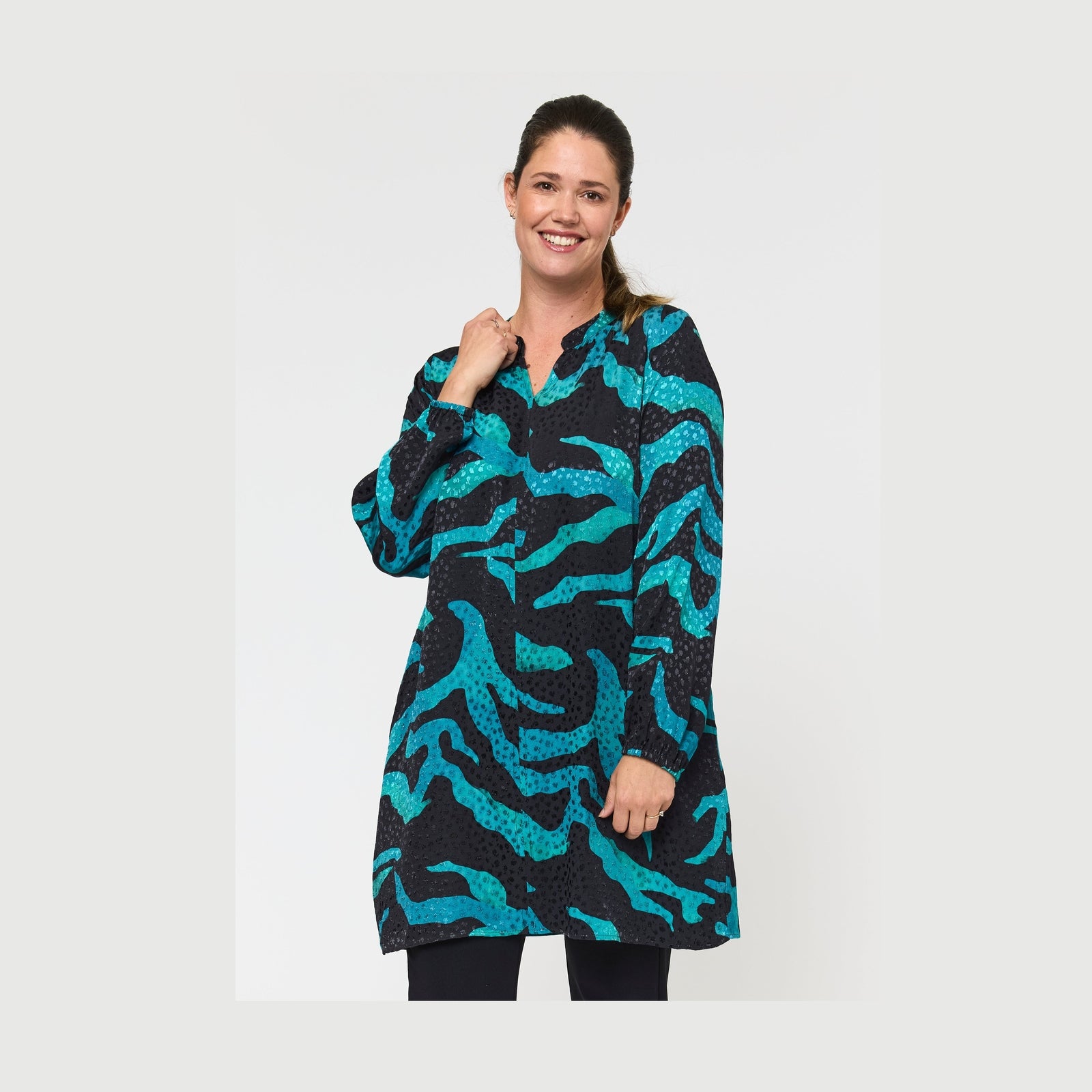 Pont Neuf PNVibe Tunikaer 5052 Petrol Blue