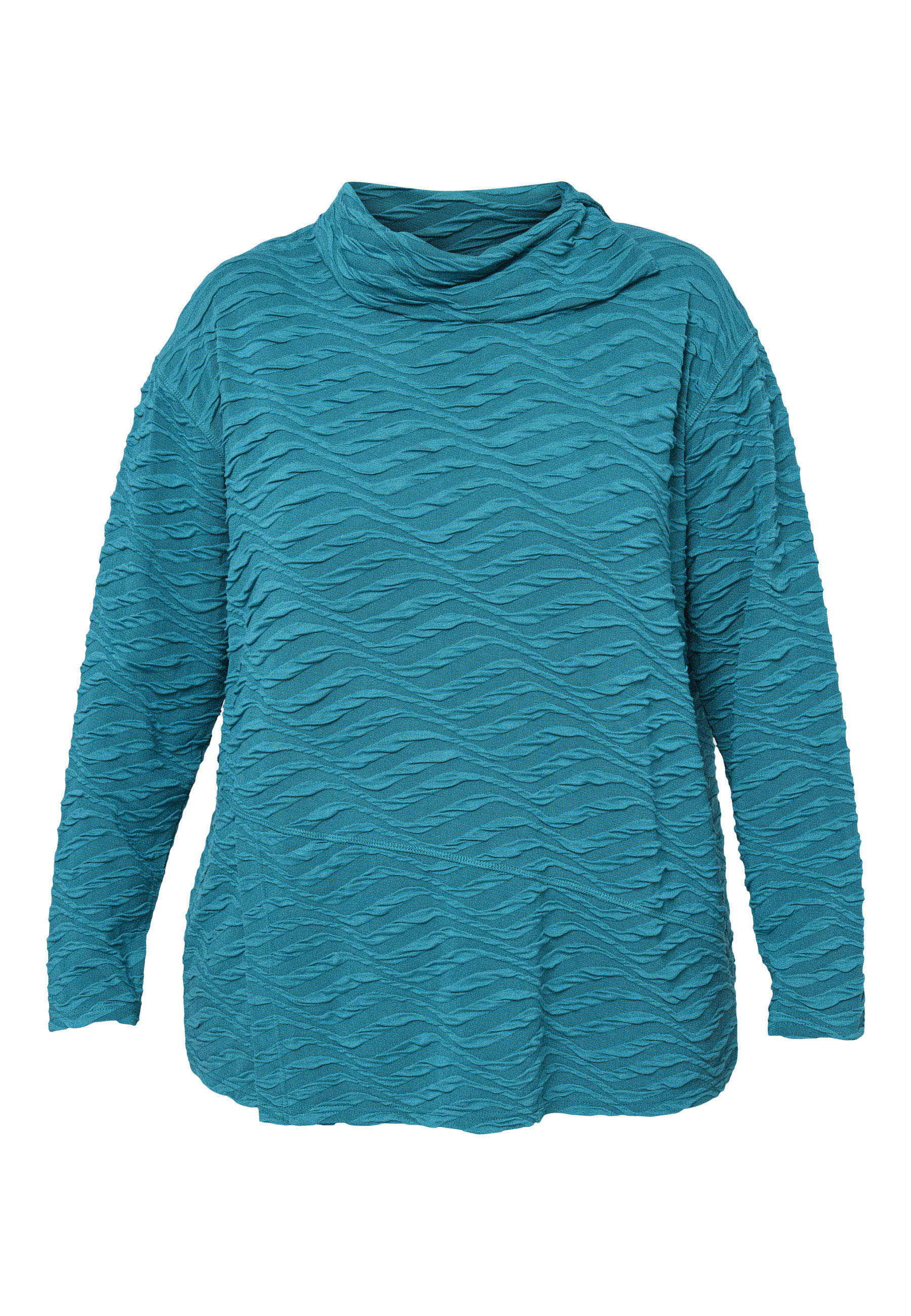 Pont Neuf PNVinca Bluser 5052 Petrol Blue