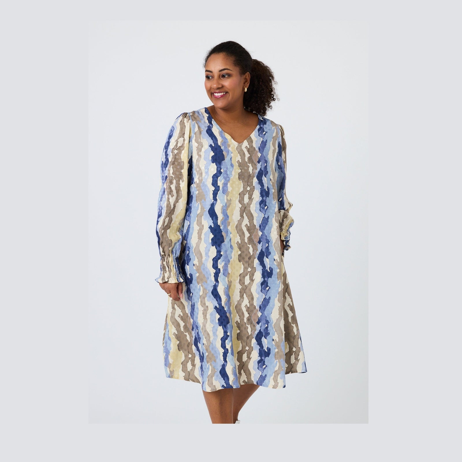 Pont Neuf PNViva Kjoler 5275 Denim blue