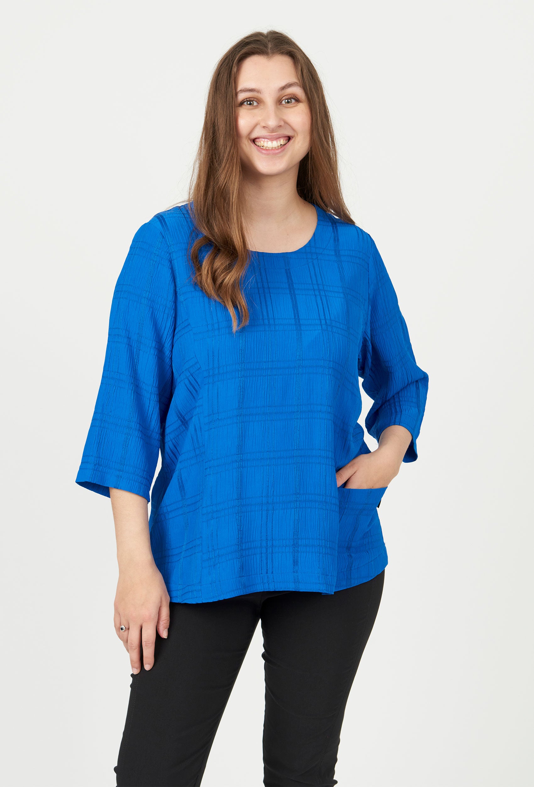 Pont Neuf PNYade Bluser 494 Medium Blue