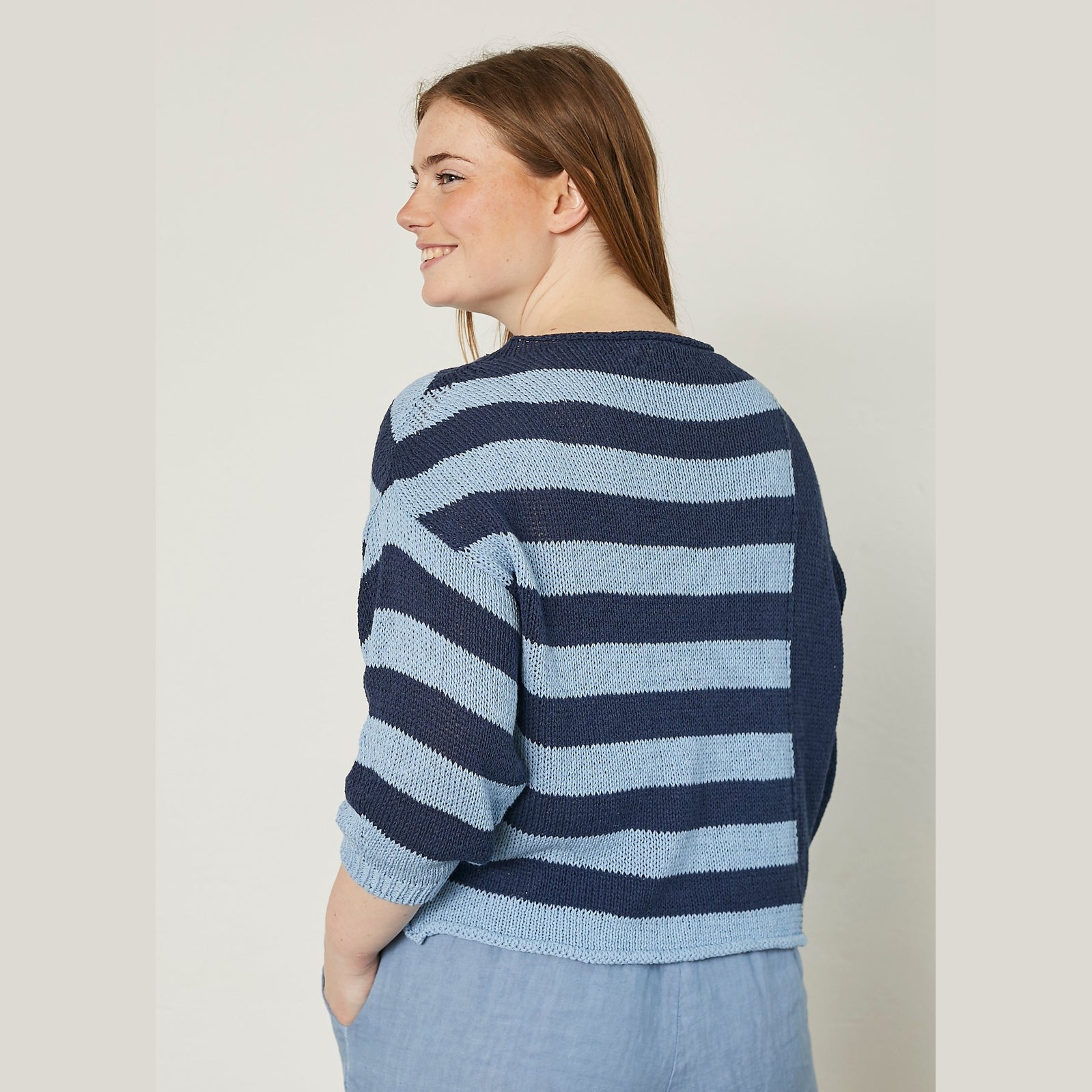 Pont Neuf PNYanne Knit Pullover 5999 NAVY BLUE