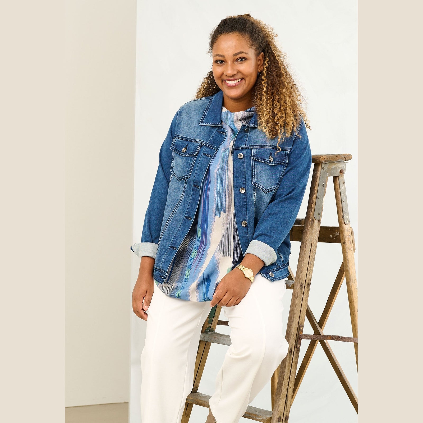 Pont Neuf PNYvon Jakker 5501 DENIM BLUE