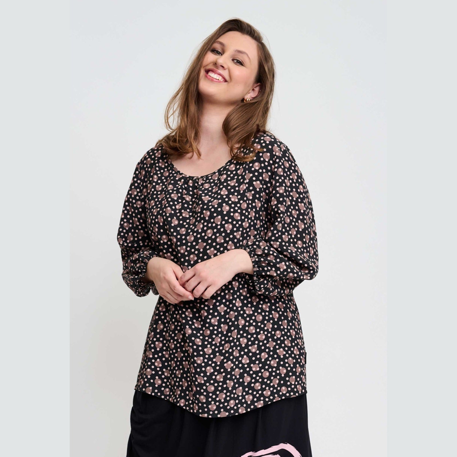 Pont Neuf PNZorinna Bluser 999 Black