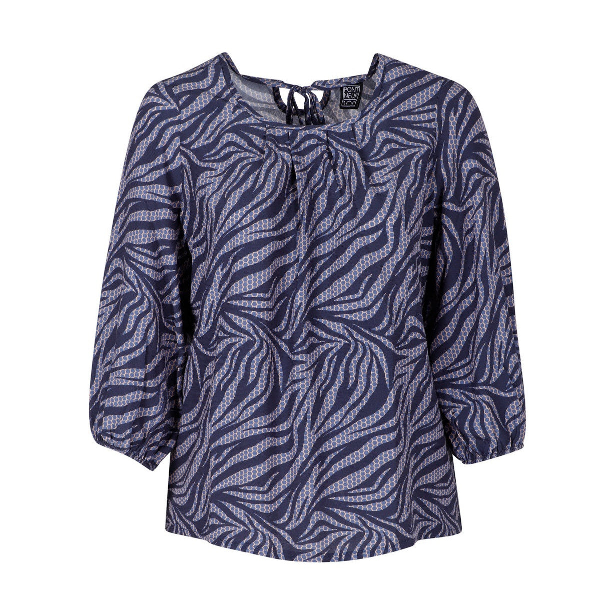 Pont Neuf PNZorinna - EcoVero Bluser 539 Dazzling Blue