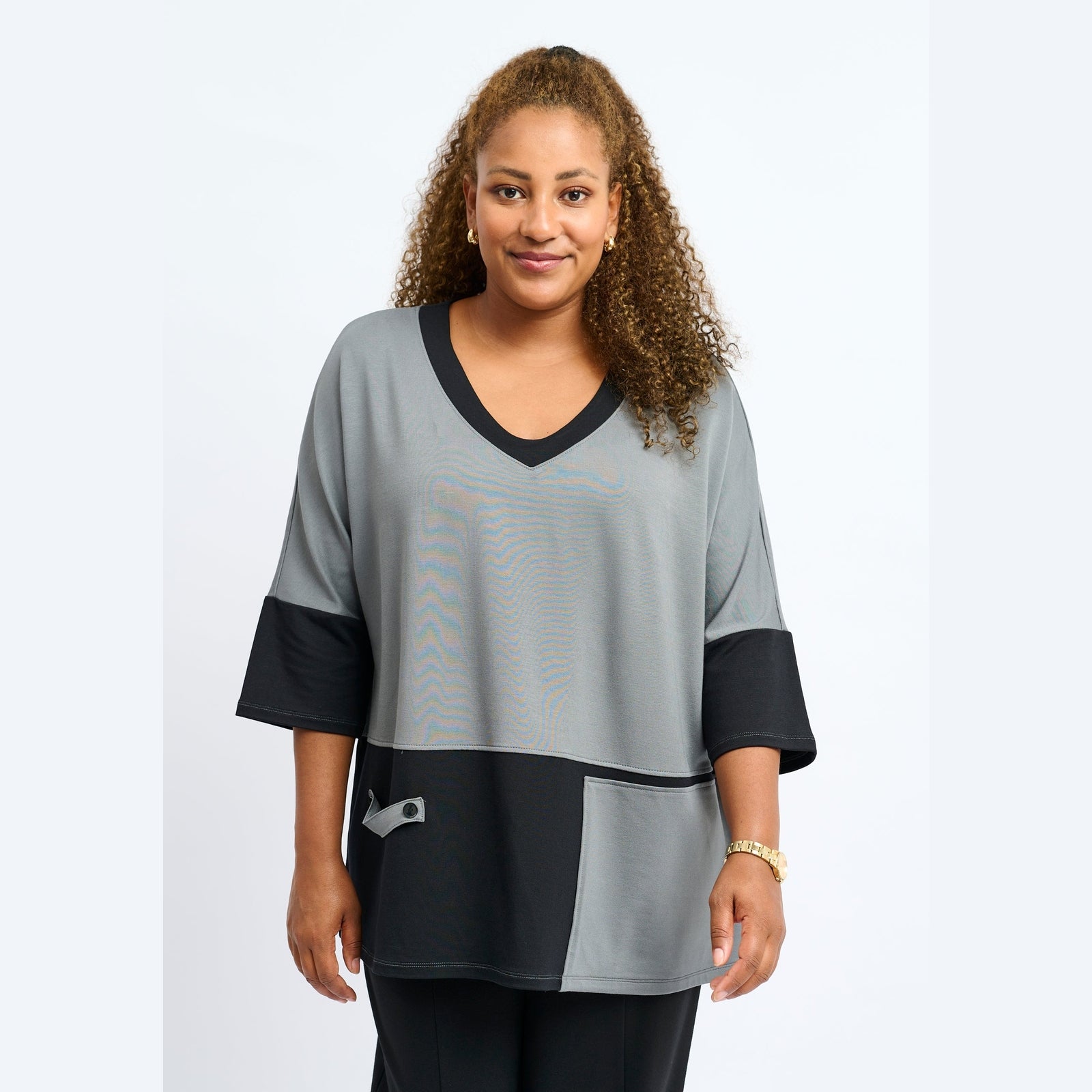 Pont Neuf PN Rahil Sweatshirt 3940 Steel Grey