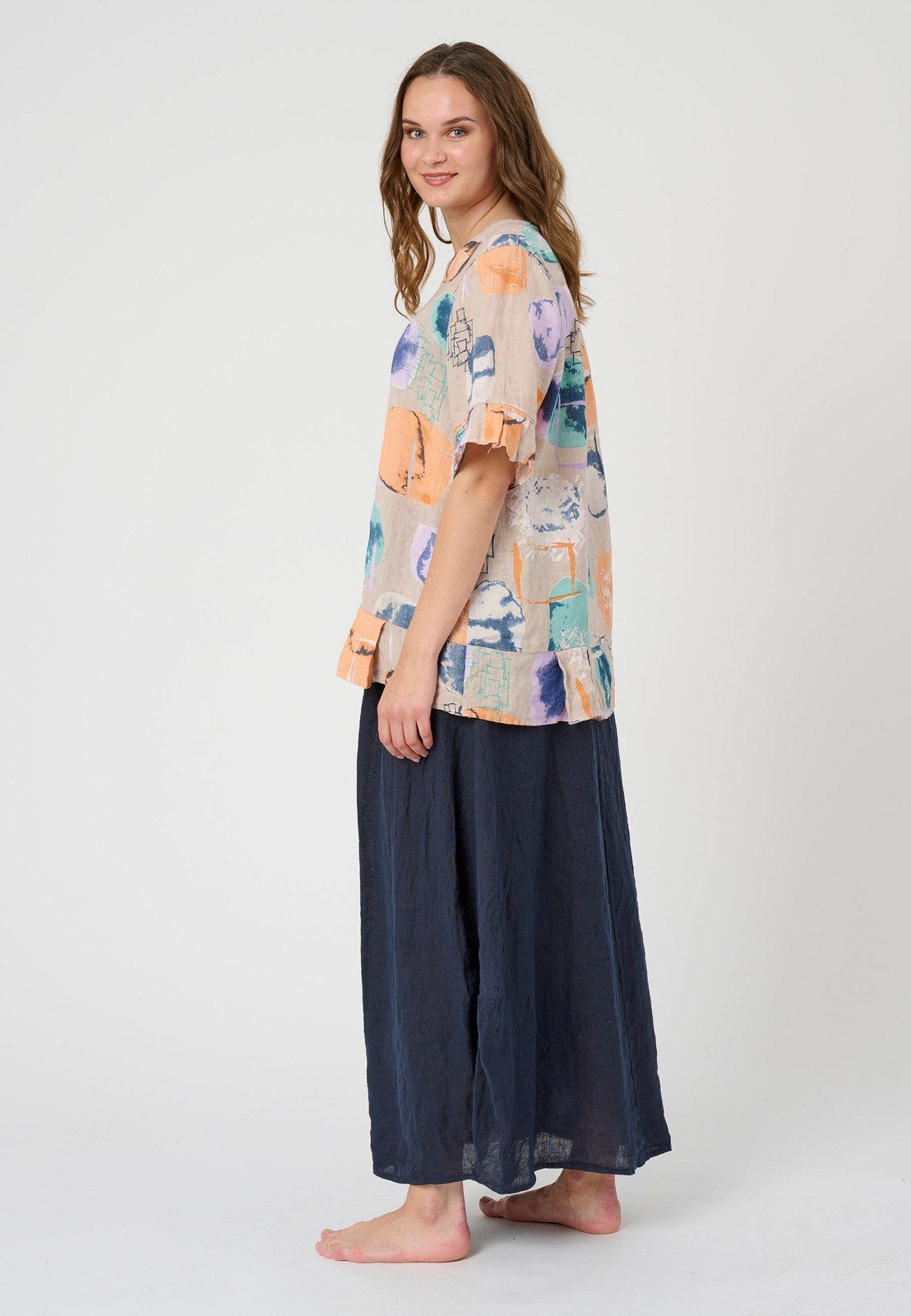 Pont Neuf PNhadil Bluser 134 Linen