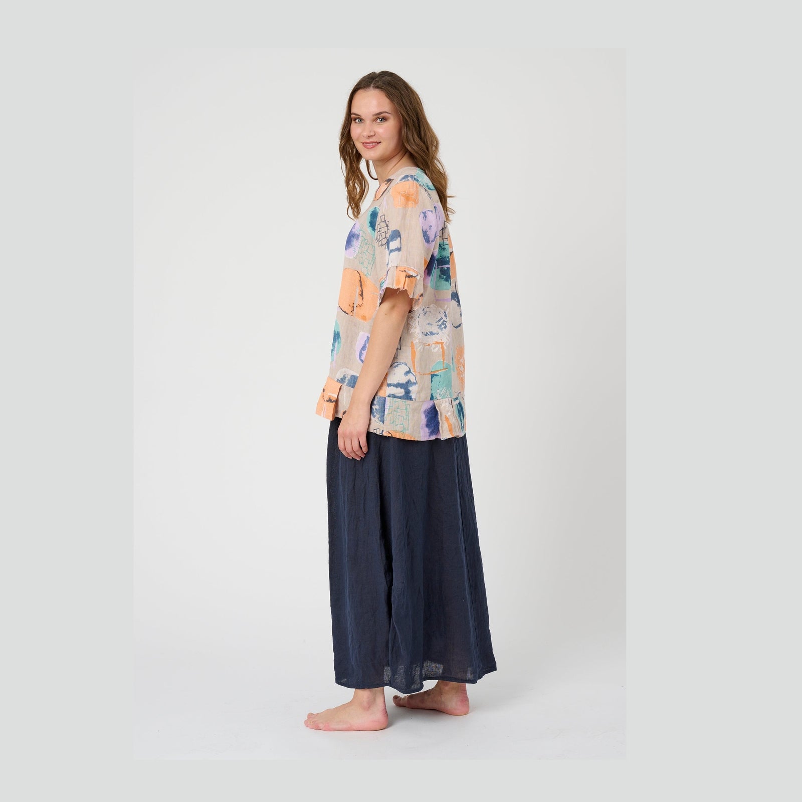 Pont Neuf PNhadil Bluser 134 Linen