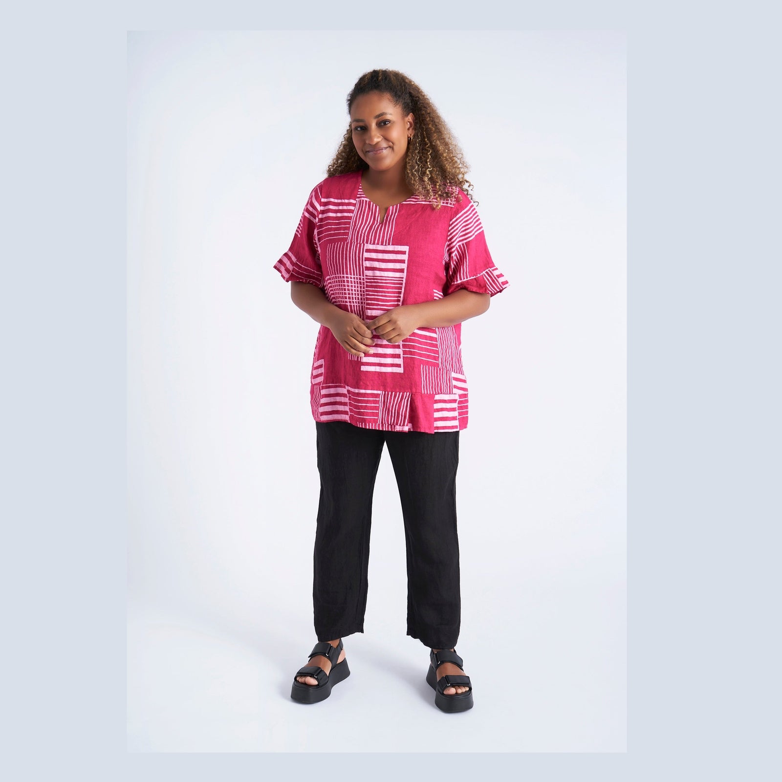 Pont Neuf PNhadil Bluser 394 Raspberry