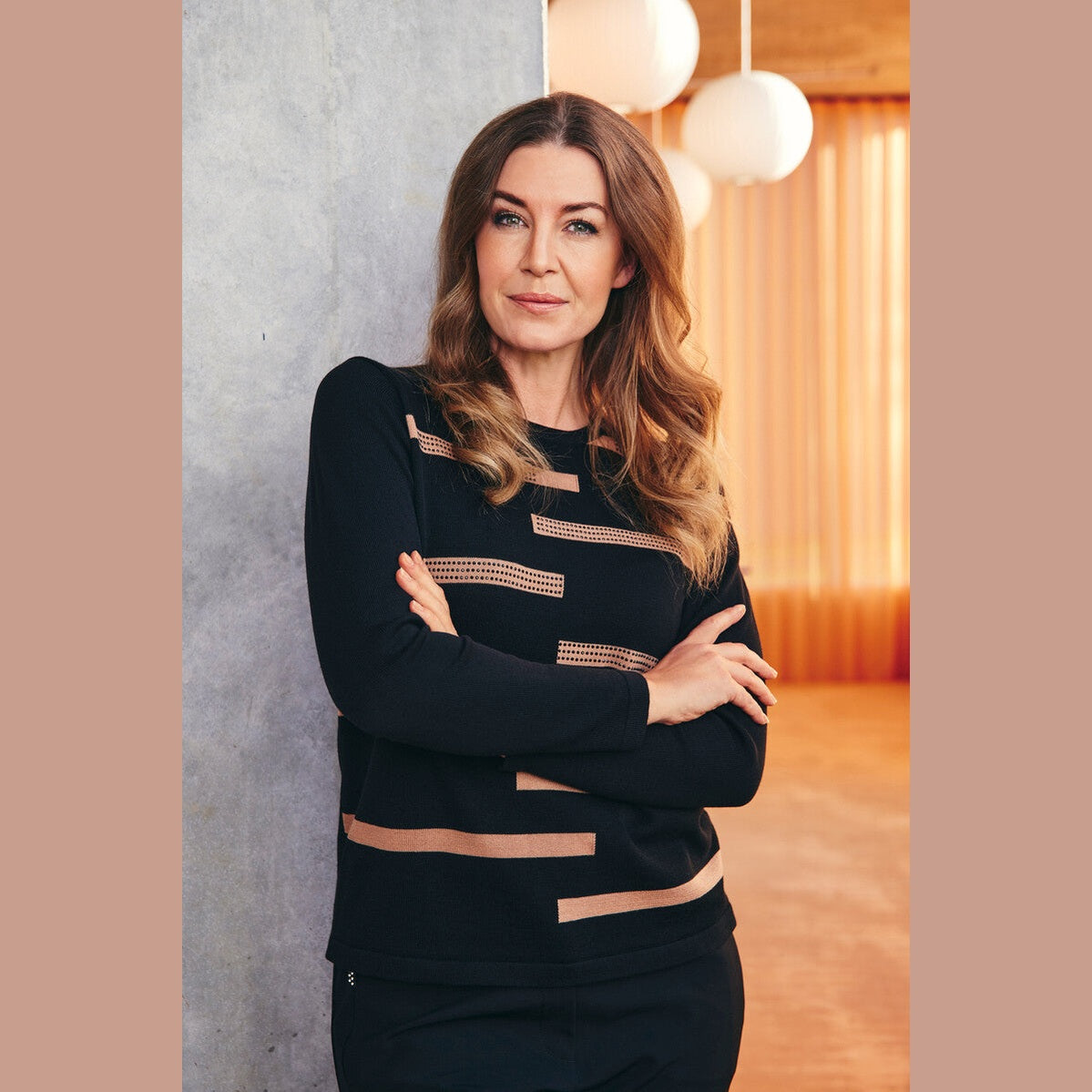 Elegant strik Pullover