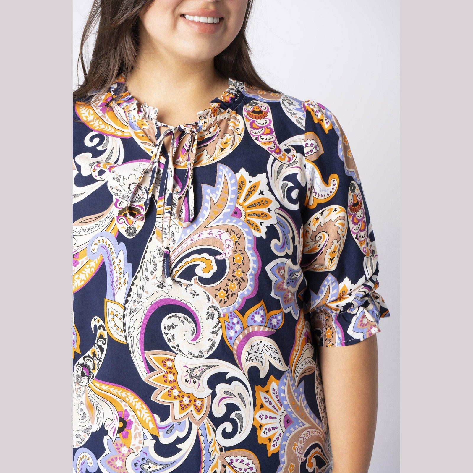 Aprico Roseburg Bluser 5999 NAVY BLUE