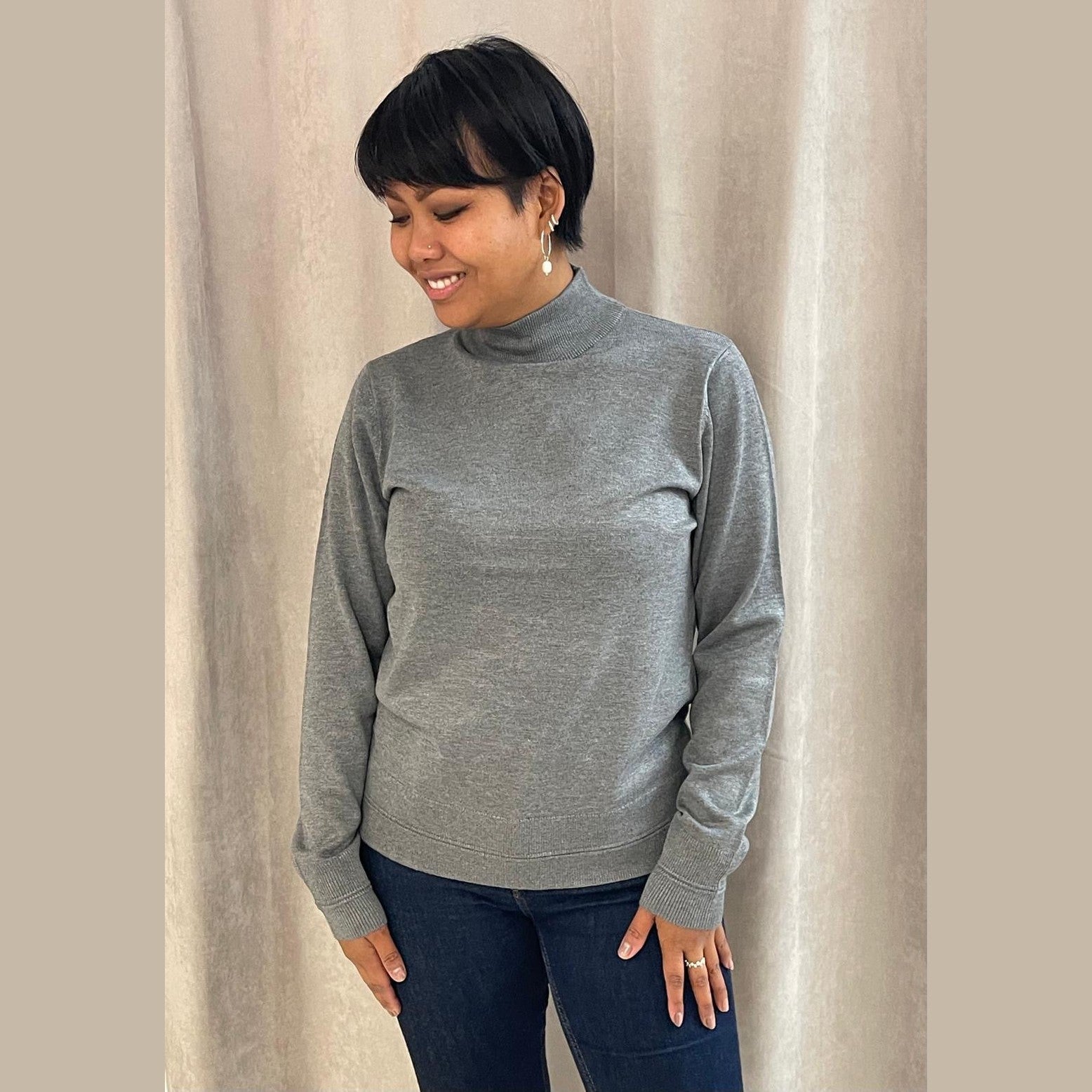 Pullover Turtleneck - flere farver