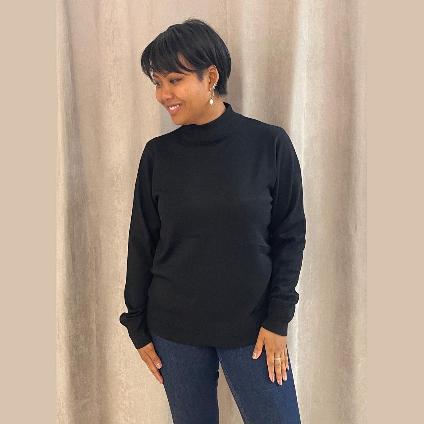 Pullover Turtleneck - flere farver