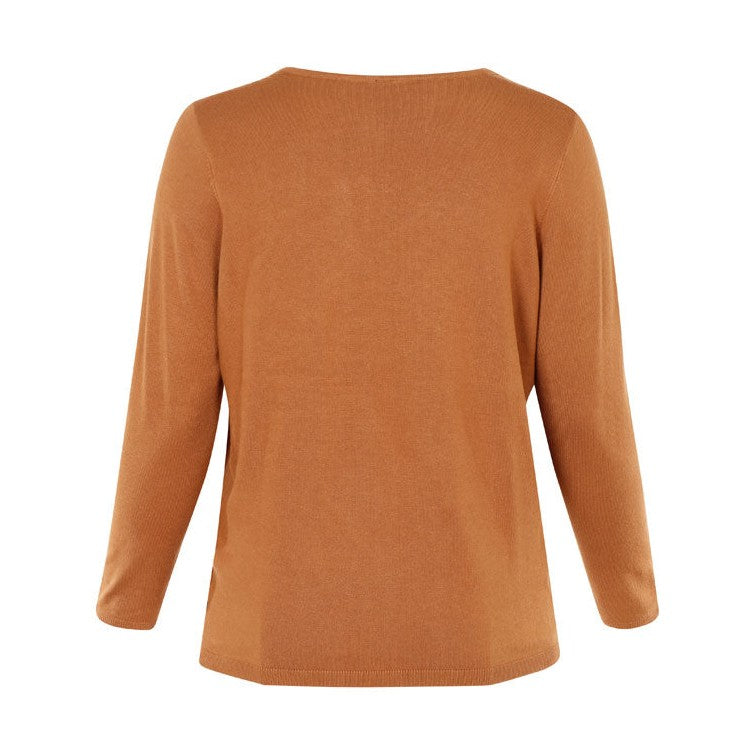 Strikket Pullover - PLUS SIZE