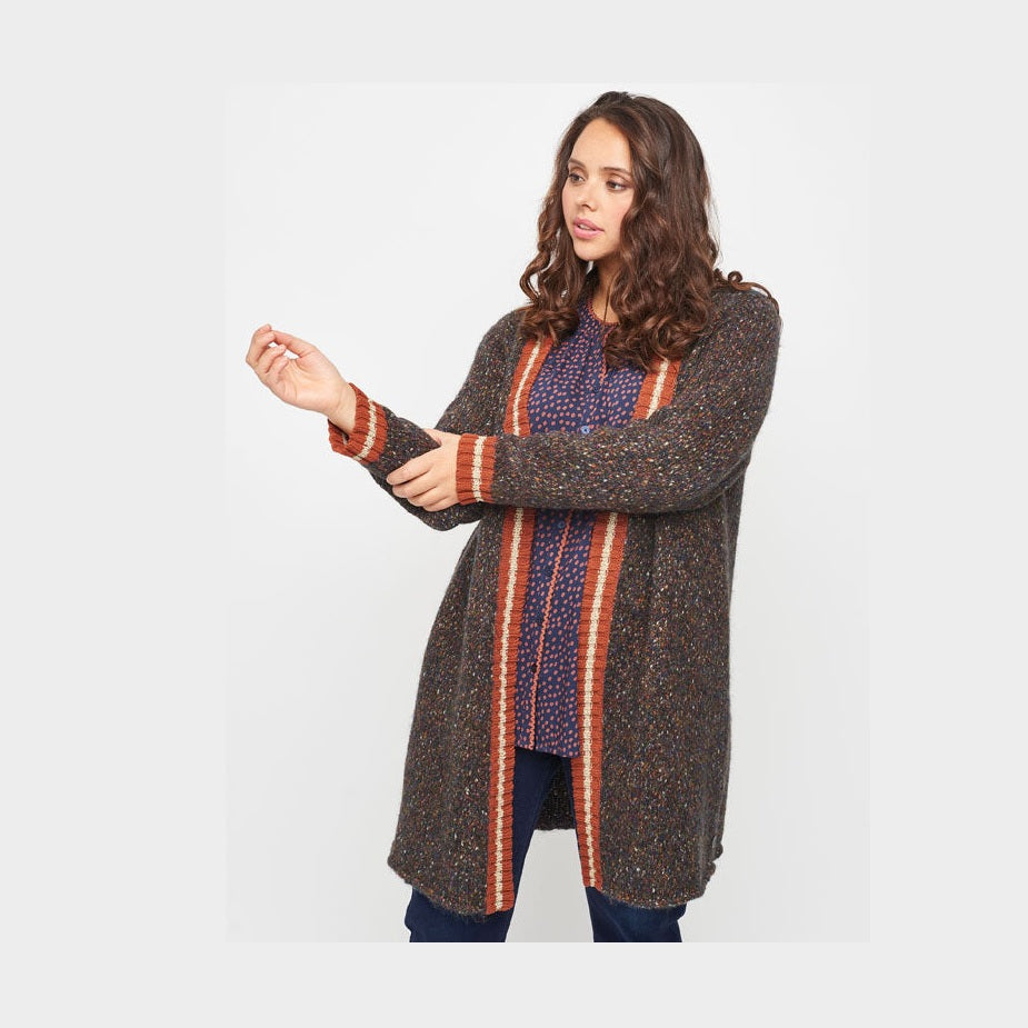 Strikket Cardigan - PLUS SIZE