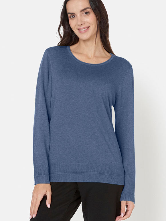 Strik Pullover O-hals