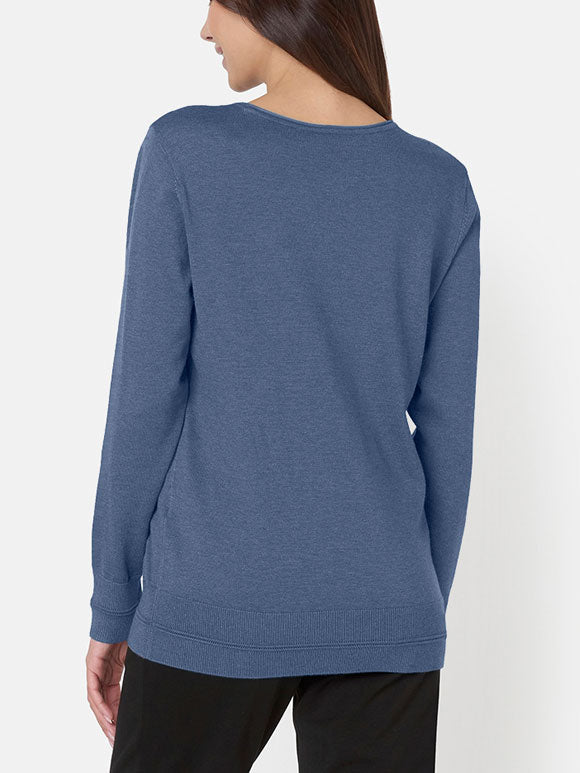 Strik Pullover O-hals