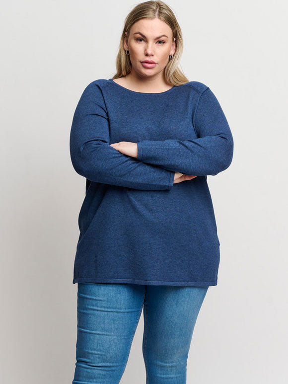 Strik Pullover - PLUS SIZE