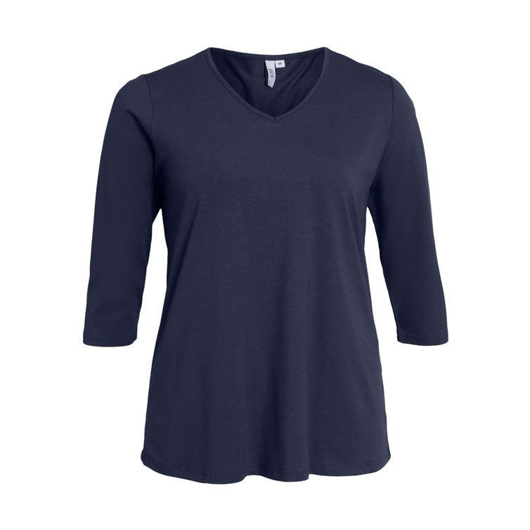 Basis T-shirt 3/4 - PLUS SIZE