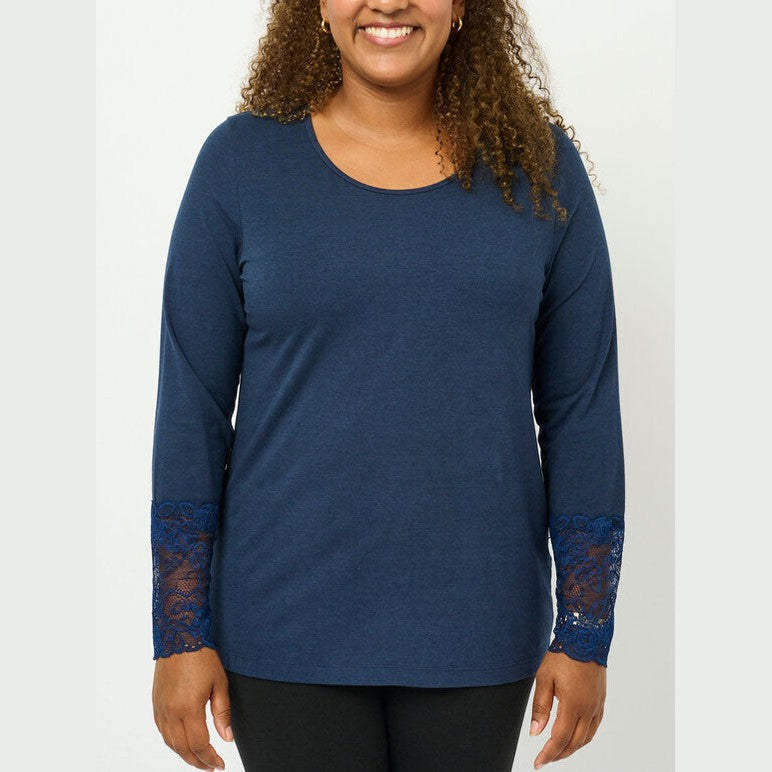 PNIrene Bambus t-shirt med blonde