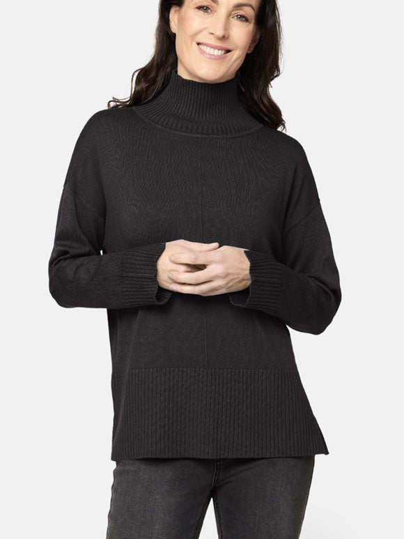 Strik Pullover Turtleneck