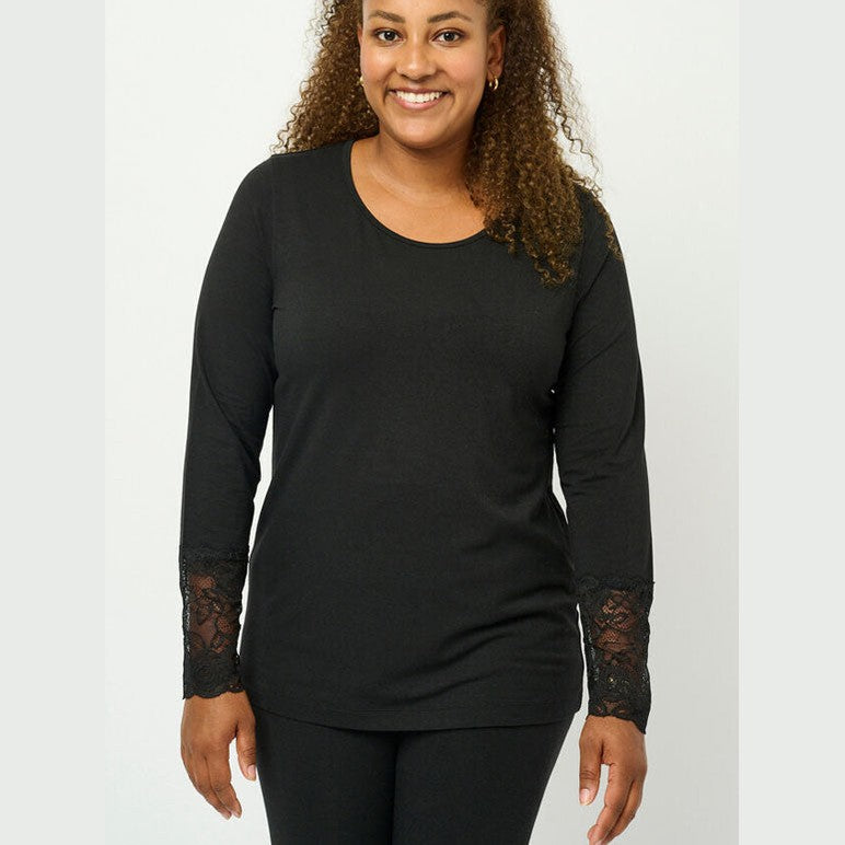 PNIrene Bambus t-shirt med blonde