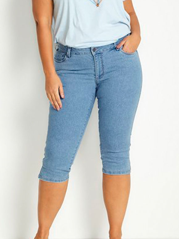 KCvicka Mie Capri Jeans - PLUS SIZE