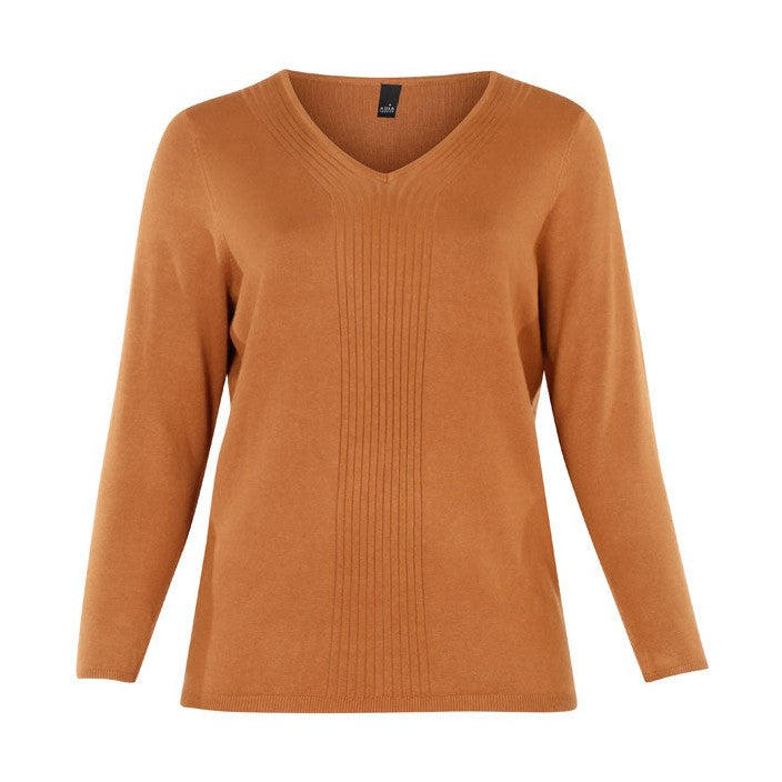 Strikket Pullover - PLUS SIZE