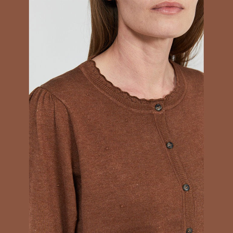 Cardigan o-hals