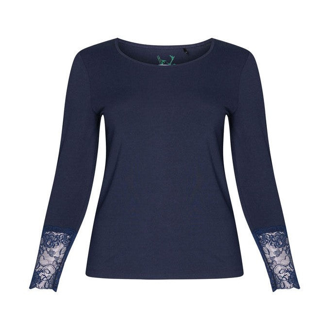 PNIrene Bambus t-shirt med blonde