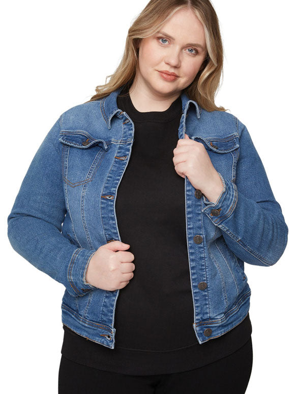 Jacket denim - PLUS SIZE