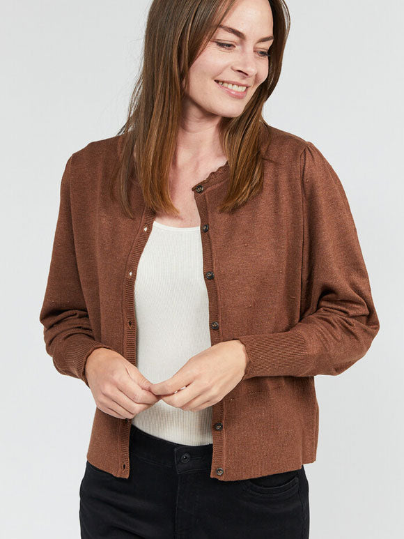 Cardigan o-hals